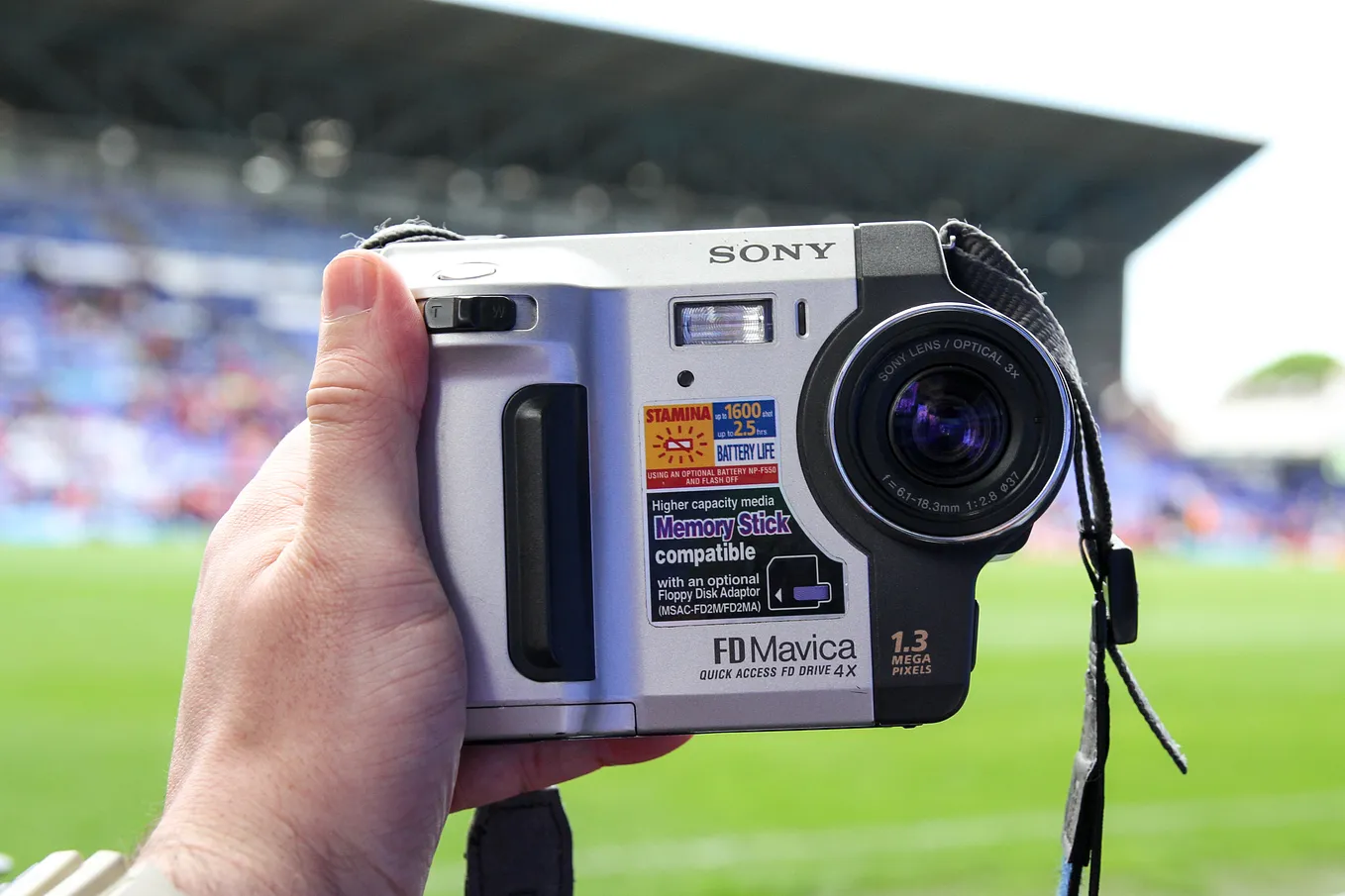 The Sony Mavica FD87? A Floppy Disk Camera? A Football Match!? Are You Mad?