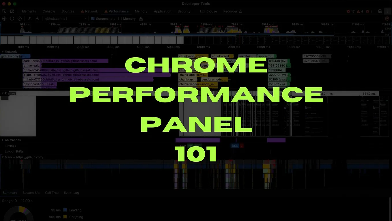 Chrome’s Performance Panel 101: What’s Going on in Your JavaScript Main Thread